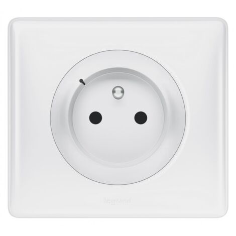 Legrand – Prise connectée blanche Céliane with Netatmo – Contrôle à distance – Intégration domotique – Gestion consommation d'énergie
