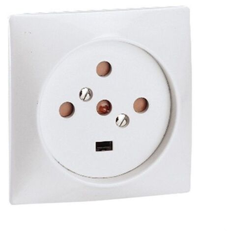 Legrand – Prise de courant 4P + TP 20A 380V – Installation encastrée avec volets de sécurité – Norme NF C 61-315:2005