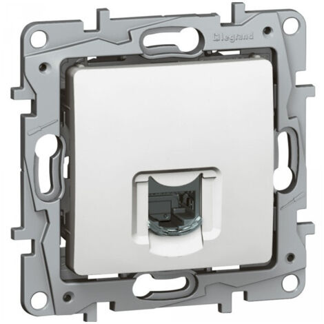 Legrand – Prise RJ45 cat.6 FTP – Mécanisme avec coque de protection – Utilisation intérieure – Compatible plaque Niloe
