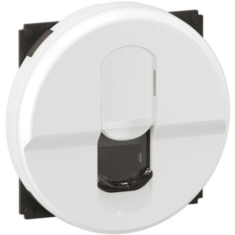 Legrand - Prise RJ45 Céliane Catégorie 6 FTP avec enjoliveur Blanc
