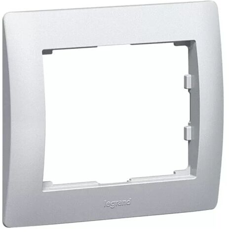 Legrand Rahmen 1-Fach Galea Soft Aluminium 771301