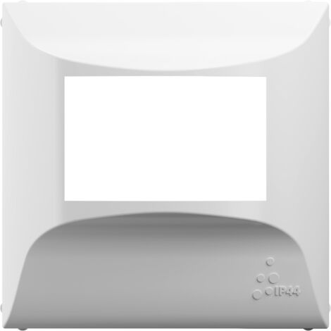 LEGRAND, SEANO 765139 CACHE POUR DÉTECTEUR DE MOUVEMENT POUR PIÈCES HUMIDES, 3 CONDUCTEURS, INDICE DE PROTECTION IP44 (RÉSISTANT