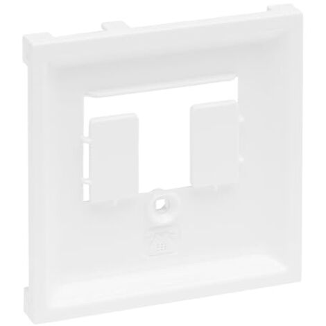 LEGRAND, SEANO 765155 CACHE POUR PRISE TÉLÉPHONIQUE AUTRICHIENNE (TDO) ET ALLEMANDE (TAE), COULEUR : BLANC ULTRA
