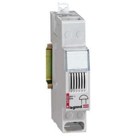 Legrand – Sonnerie modulaire 230V 83dB – Alimentation 6VA – Type de courant AC – Installation sur tableau électrique – 4107