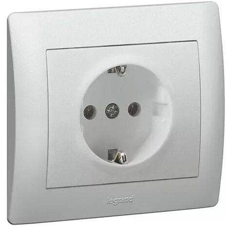 Legrand Steckdose (SL) Galea soft aluminium 771362