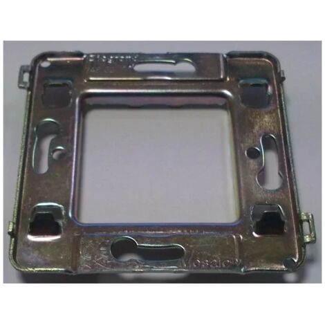 Legrand 069698L Support plaque étanche 3 postes Plexo encastré blanc