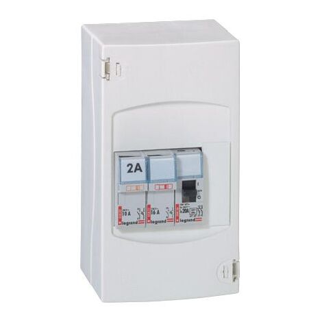 Legrand – Tableau de commande automatique chauffe-eau 4600W – 1 rangée 4 modules – Tension 230V – Installation rapide par professionnel