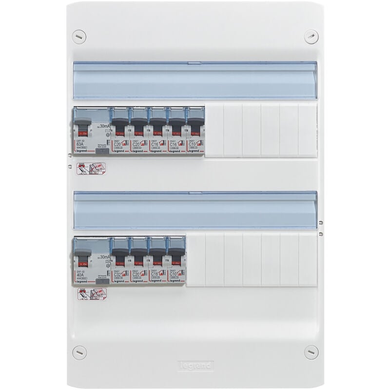 Legrand - Tableau électrique équipé drivia - spécial pour logement T3