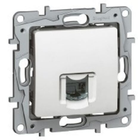 Legrand Telefonanschlussdose 664769 Niloe 1fach ultraweiss