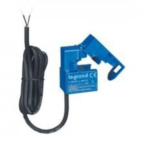 Legrand – Transformateur de courant ouvert 90A – Tension 230V – Intensité 90A – Pour compteur d'énergie – 412002