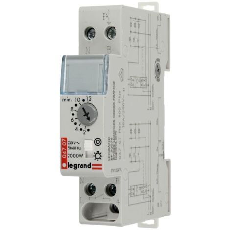 Legrand Treppenlicht-Zeitschalter 04707 Rex 800 Plus