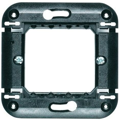 Legrand Vela Rahmen 2 Module für runde Dose 072842