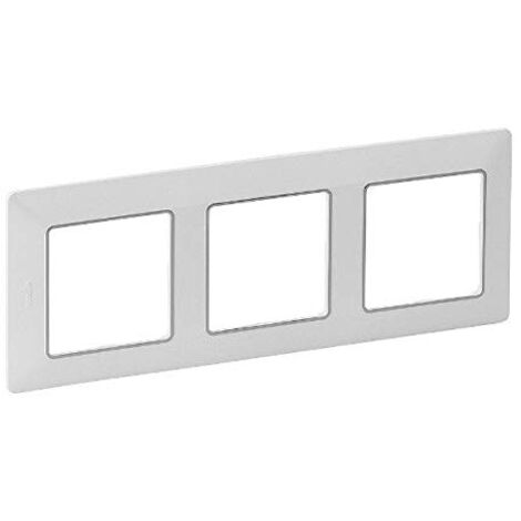 Legrand VLIFE 3FACH RAHMEN UW/CHROM (754033)