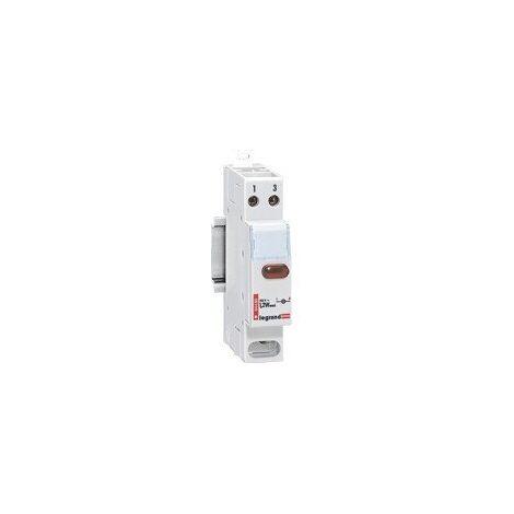 Legrand – Voyant modulaire à LED rouge 110-400V – IP40 pour installations électriques – Compatible rail DIN – 412927