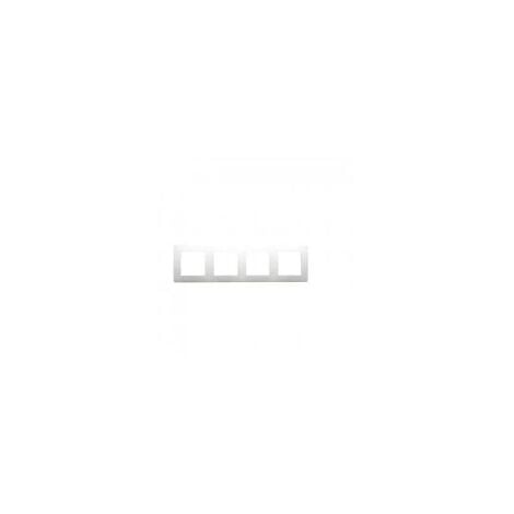 LEGRAND  665004 CADRE 4 ÉLÉMENTS BLANC ÉCLAT REF. 6560810104