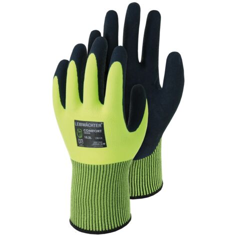Leibwächter Arbeitshandschuh HLW310 VPE 12 Gr. 8 gelb