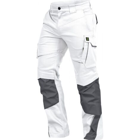 Leibwächter Bundhose Herren Flex-Line FLEXH24 Gr. 27 weiß/grau