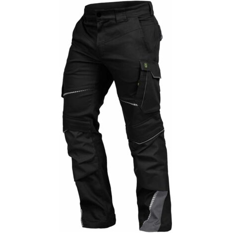 Leibwächter Bundhose Herren Flex-Line FLEXH25 Gr. 50 schwarz/grau