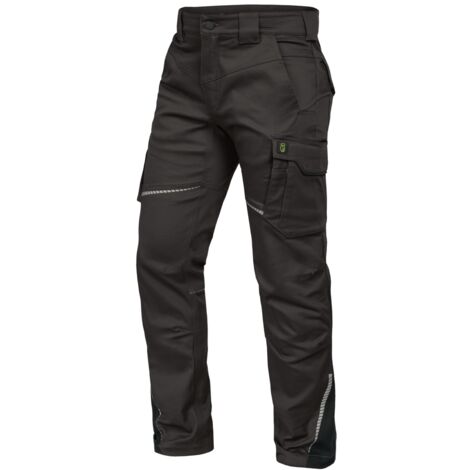 Leibwächter Bundhose ohne Knietaschen Flex-Line Herren FLXHO28 Gr. 114 anthrazit/schwarz