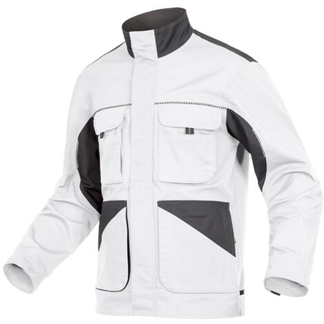 Leibwächter Bundjacke Dynamic Line DYNJ Gr. 2XL weiß/anthrazit