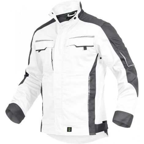 Leibwächter Bundjacke Flex-Line FLEXJ Gr. 4XL weiß/grau