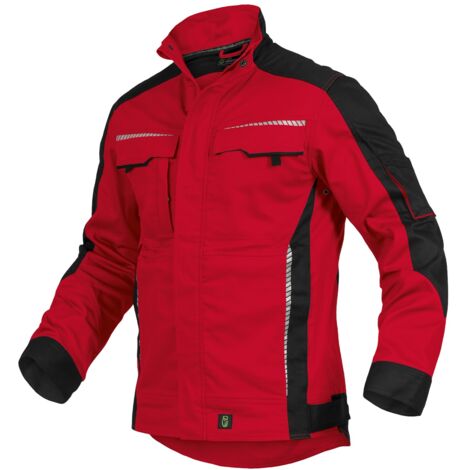 Leibwächter Bundjacke Flex-Line FLEXJ22 Gr. S rot/schwarz