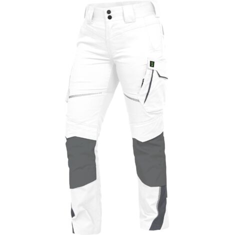 Leibwächter Damen Bundhose Flex-Line FLXDH24 Gr. 52 weiß/grau