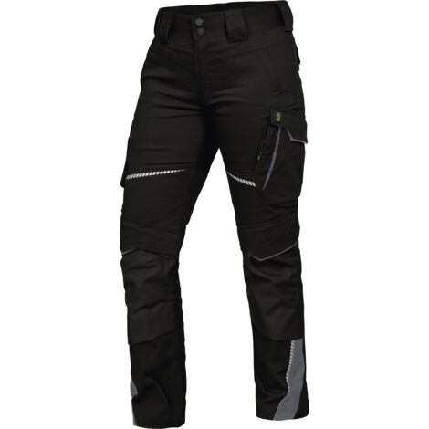 Leibwächter Damen Bundhose Flex-Line FLXDH25 Gr. 48 schwarz/grau
