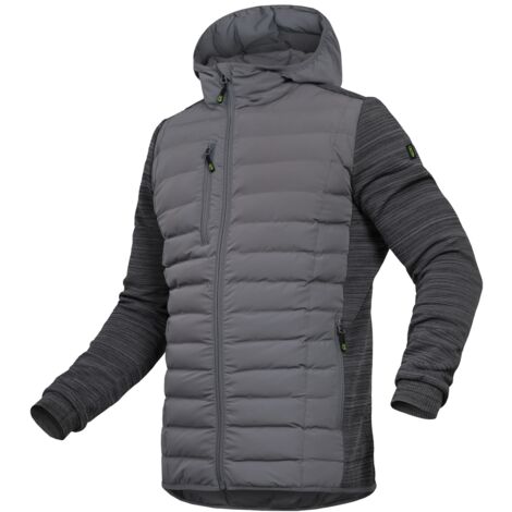 Leibwächter Hybridjacke Herren CAHYJ Gr. S grau