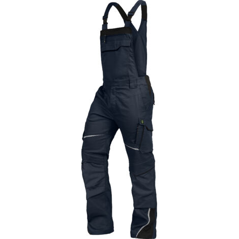 Leibwächter Latzhose Flex-Line FLEXL Gr. 102 marine/schwarz