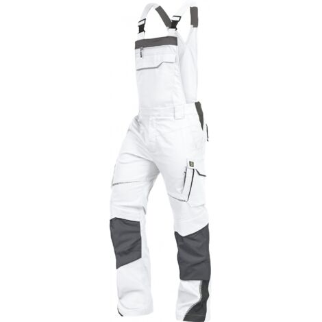 Leibwächter Latzhose Flex-Line FLEXL Gr. 26 weiß/grau