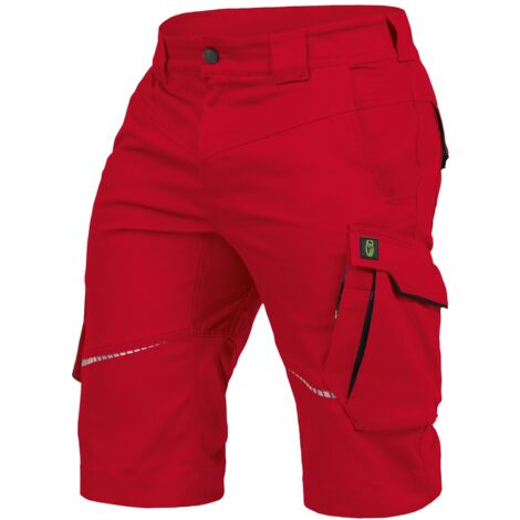 Leibwächter Shorts Flex-Line FLEXK22 Herren Gr. 42 rot/schwarz