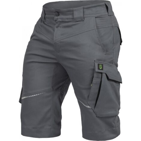Leibwächter Shorts Flex-Line FLEXK27 Herren Gr. 64 grau/schwarz