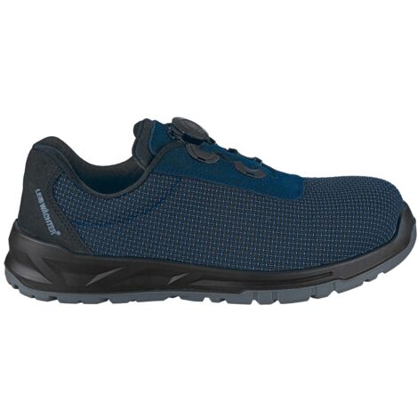 Leibwächter Sicherheitshalbschuh SOFIA S3S Gr. 37 schwarz / blau