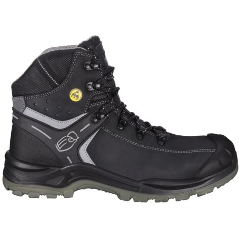 Leibwächter Sicherheitsstiefel München L6122 S3 ESD Gr. 44 schwarz