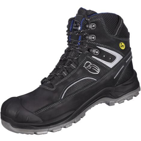 Leibwächter Sicherheitsstiefel Wien L6128 S3 ESD Gr. 44 schwarz/blau