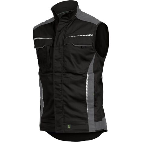 Leibwächter Weste Flex-Line FLEXV25 Gr. 5XL schwarz/grau