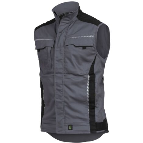 Leibwächter Weste Flex-Line FLEXV27 Gr. 3XL grau/schwarz