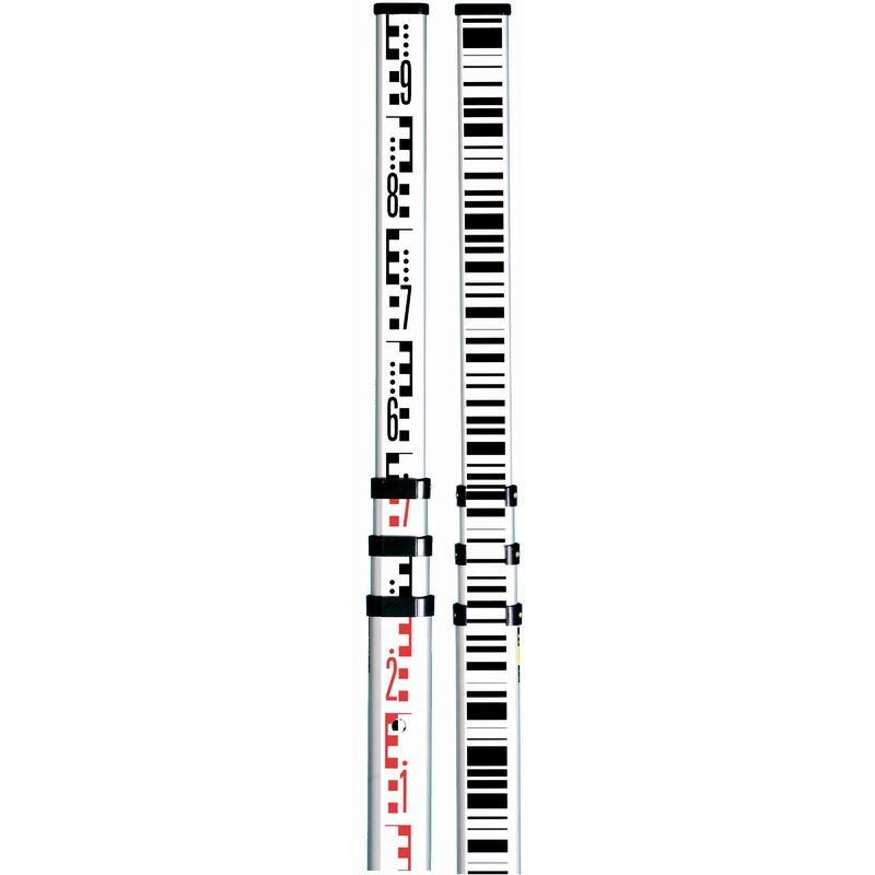 

741882 - Mira telescópica GSS111 para niveles óptico Sprinter de 5 m con 4 secciones - Leica