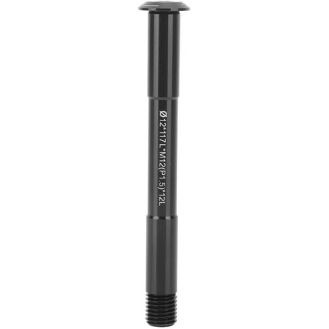 Leichte Steckachse aus Aluminiumlegierung für Fahrräder, hohle Vorderradnabe für Mountainbikes und Rennräder, Abmessungen 12x117LxM12(P1.5)x12L