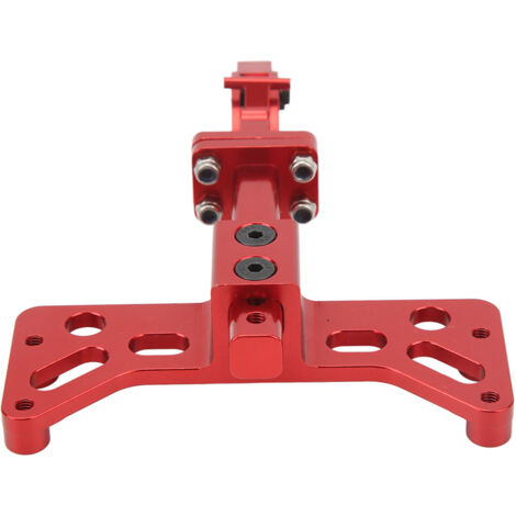 Leichte und verstellbare Anhängerkupplung aus Aluminiumlegierung für SCX6 1/6 - Abschlepphaken