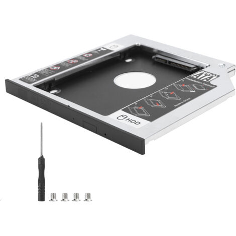 Leichte, verstärkte SSD-Halterung aus Aluminiumlegierung für 9,5-mm-SSDs, Computerzubehör