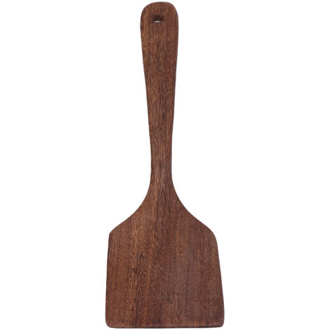 Leichter Holzlöffel mit schöner Maserung und Aufhängeloch – 33,5 cm – Geschenkidee für die Küche