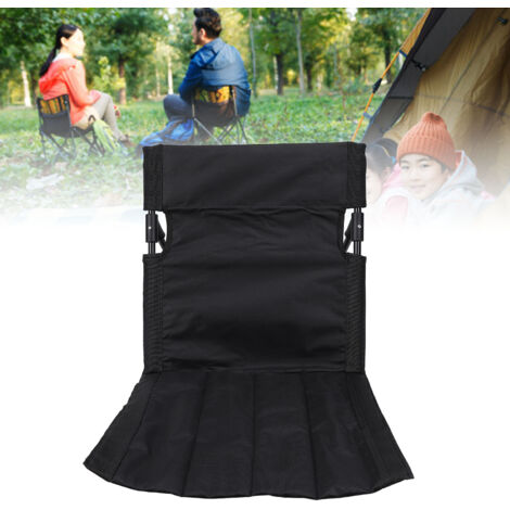 Leichter und faltbarer Campingstuhl mit Fußstützen  Campingstuhl mit Armlehnen und Tragetasche