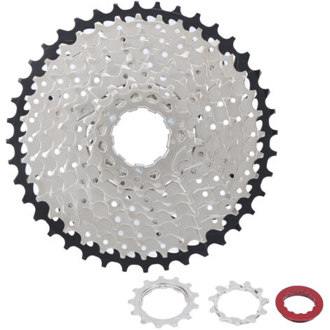 Leichtes 10-Gang-Mountainbike mit 11-40T-Freilauf für Mountainbiken und Rennradfahren