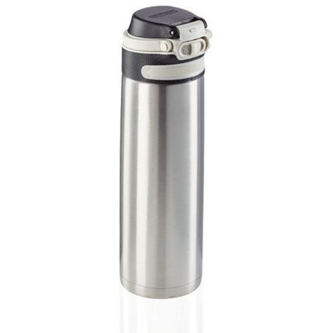 Leifheit 03272 Reisetasse Edelstahl 600 ml Silber