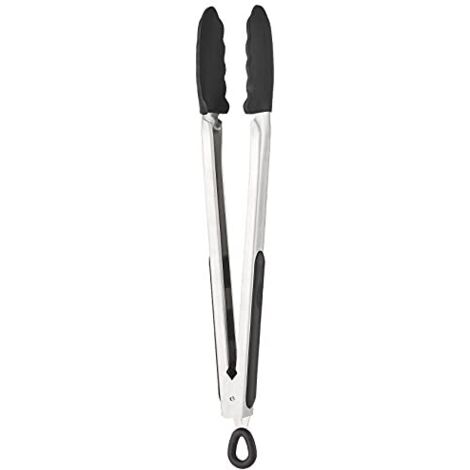 Leifheit 3083 Pinza da Cucina per Barbecue Nero Cromo