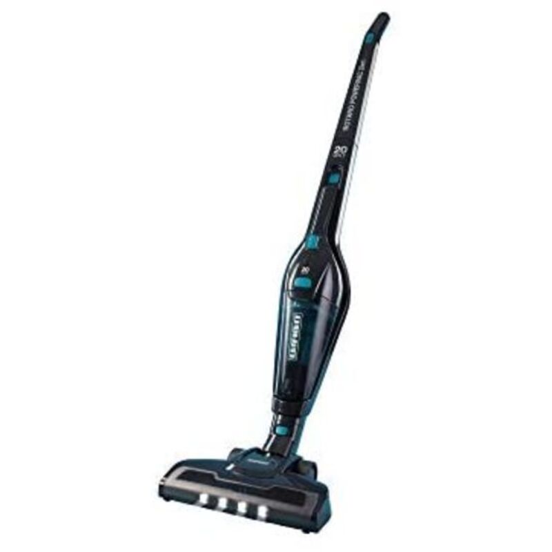 Leifheit Aspiradora Barredora Rotaro PowerVac 2en1 20V, aspirador sin bolsa ni cable, aspiradora potente con tecnología ciclónica, autonomía de 35 min