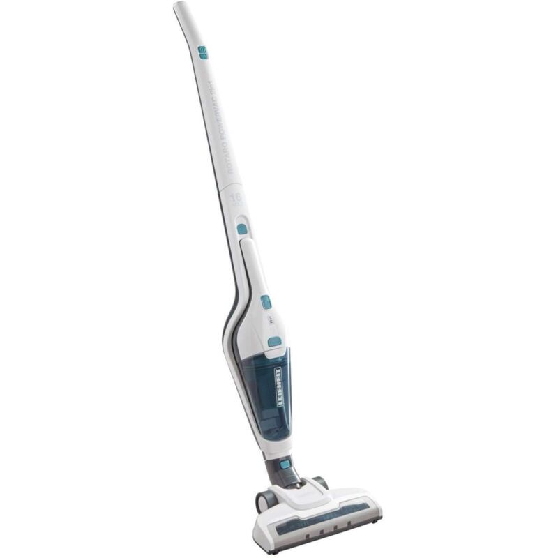 Leifheit - Aspiradora Barredora Rotaro PowerVac 2en1 16V, Aspirador sin Bolsa ni Cable, aspiradora Potente con tecnología ciclónica, autonomía de 35