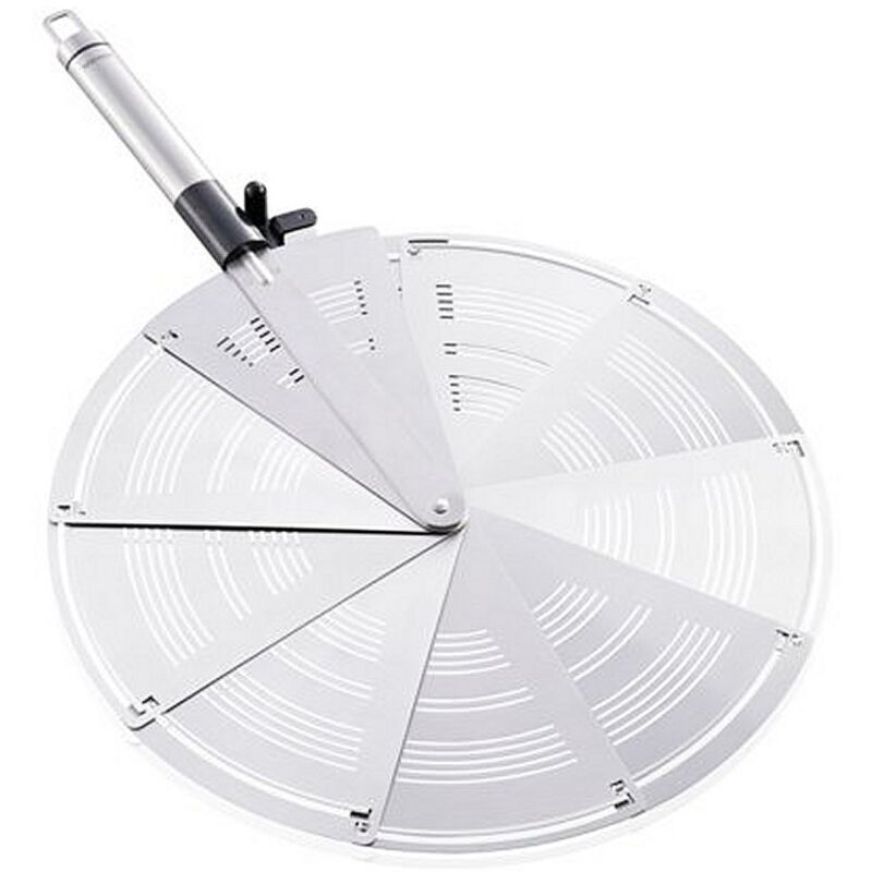 Leifheit - Couvercle anti-éclaboussures 3090 Proline 28 cm en acier inoxydable